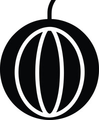 melon baller icon vector illustration