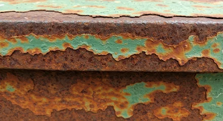 rusty metal background © shinomotion