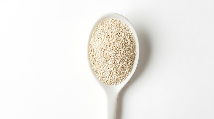 cumin seeds in wooden spoon