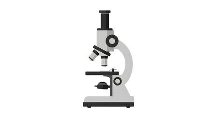 Microscope vector illustration