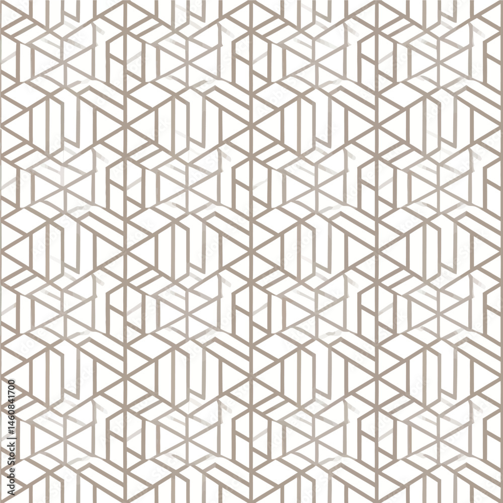 Poster geometric pattern background with neutral tones creates a modern and elegant design for versatile ap
