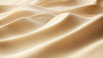Fototapeta premium Flowing sands of nature desert landscape texture photography calm environment close-up view