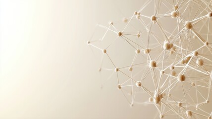 Connected Network Nodes Abstract network nodes abstract connection structure background data science