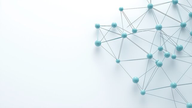 Connected Network Nodes: Abstract Communication System network communication abstract system data ai