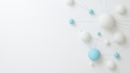 Abstract Network Connection on White Background network connection abstract background white data ai