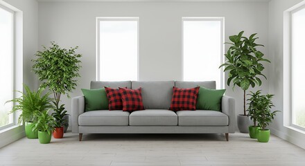 Sunlight and Greenery AI Generated