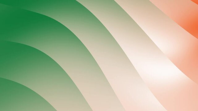 Abstract Line Background for Indian Independence Day, Inspired Flag of India Background. Perfect for website header, social media graphics, or brochure design. Vibrant and modern aesthetic.
