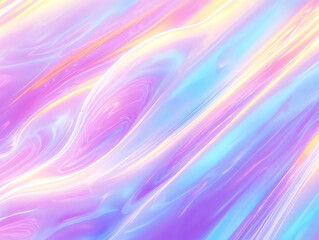 Obraz premium Fluid motion abstract art digital creation vibrant colors modern aesthetic horizontal view dreamlike concepts