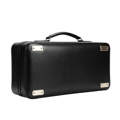 business briefcase isolated on transparent background