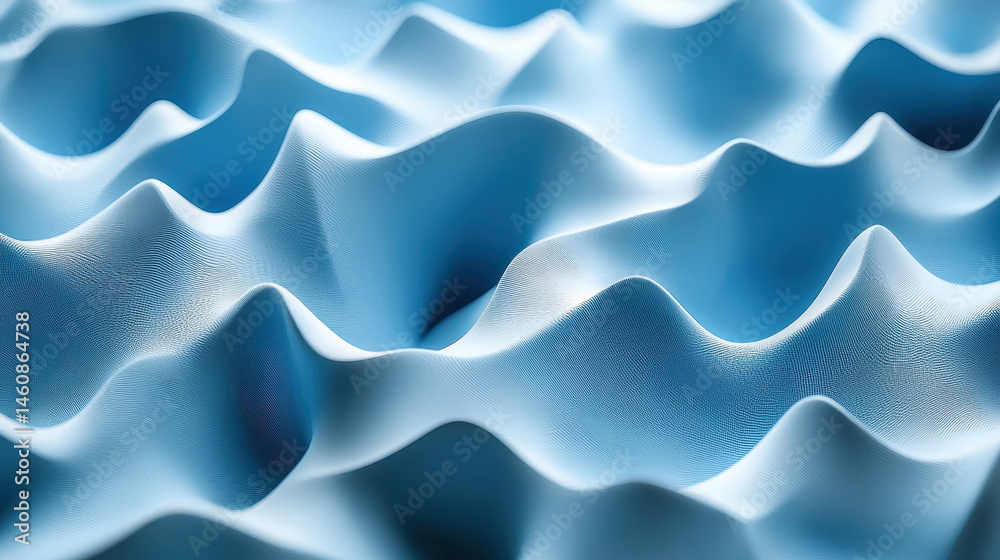 Poster a mesmerizing realistic 4k side view displays a 3d background with sound representation through undu