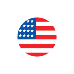 American flag icon