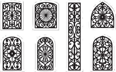 Islamic & Mughal Inspired Laser Cut Floral Panels

