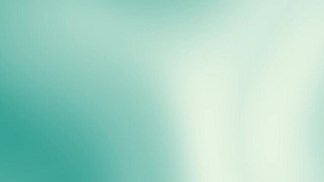A smooth teal and light green abstract gradient background with soft, flowing color transitions.