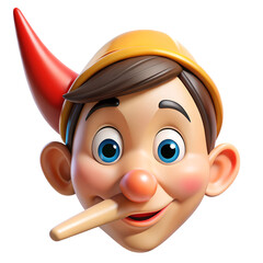 Lying Face With Long Nose Emoji