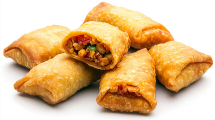 Golden Fried Egg Rolls A Crispy Delight