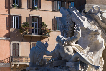 Piazza Navona w Rzymie 2024