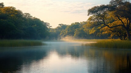 morning on the river
