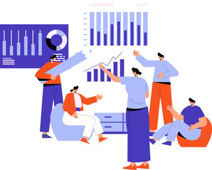 Business Discussion and Data Analysis Illustration
