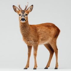 Fototapeta premium a deer standing in a full body profil
