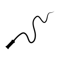 Whip Icon Vector Illustration