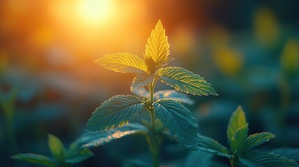 green leaves of a tree in autumn