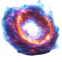 Download artistic galaxy nebula cosmic space background wallpaper for desktop and mobile phone 4k 8k on transparent background