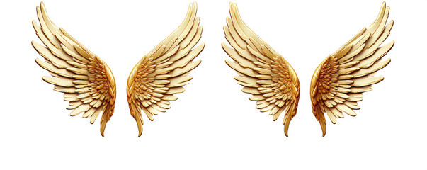 Golden wings png shiny wings png metallic wings png angel wings png fantasy wings png decorative wings png bright golden wings png transparent background image