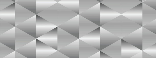 Black and white geometric pattern. Low poly design. Vector illustration
