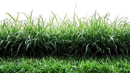 Obraz premium Verdant meadow blades dancing in sunlight