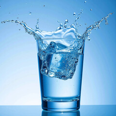 Frozen Impact: Ice Meets Water