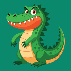 Obraz premium crocodile vector 