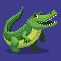 crocodile vector
