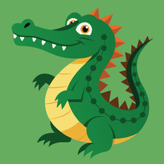Obraz premium crocodile vector 