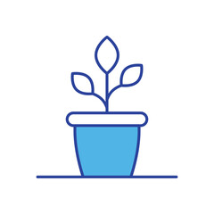 Nurturing Ideas icon vector stock illustration