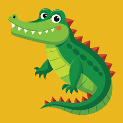 crocodile vector
