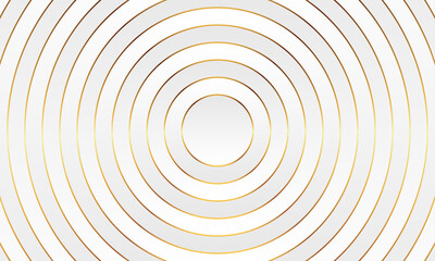 Golden gradient rings background,  Perfect for modern designs, web and digital art. vector background.