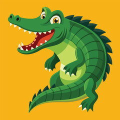 crocodile vector
