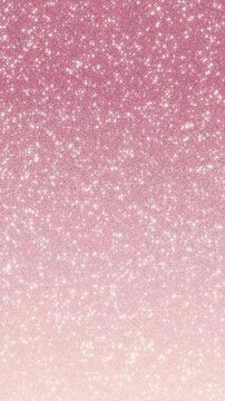 pink texture with shiny glittering stars animation, luxury bright pink pattern vertical social media motion design element	