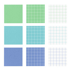 Productivity digital stickers square boxes for decorating monthly planner.