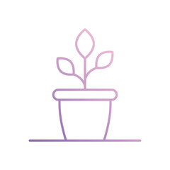 Nurturing Ideas icon vector stock illustration