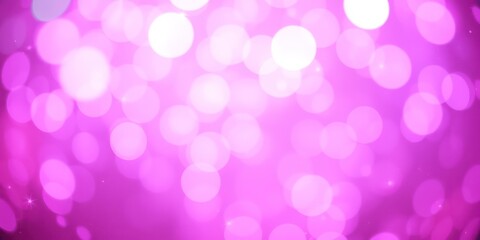Obraz premium Abstract Pink Bokeh Background with Shimmering Lights and Soft Focus for Design Projects