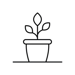 Nurturing Ideas icon vector stock illustration