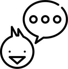 Social Network icons. Network Cloud, Security and Global line icon. Vector illustration. Editable stroke. stock illustration