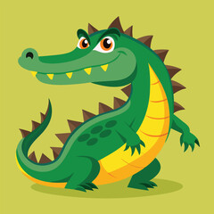crocodile vector
