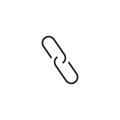Fototapeta premium Link icon . Internet URL or webpage url link icon. Link icon vector for web, computer and mobile app. 