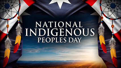 Indigenous Peoples Day Poster Design for National Awareness