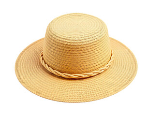 Elegant straw hat for summer