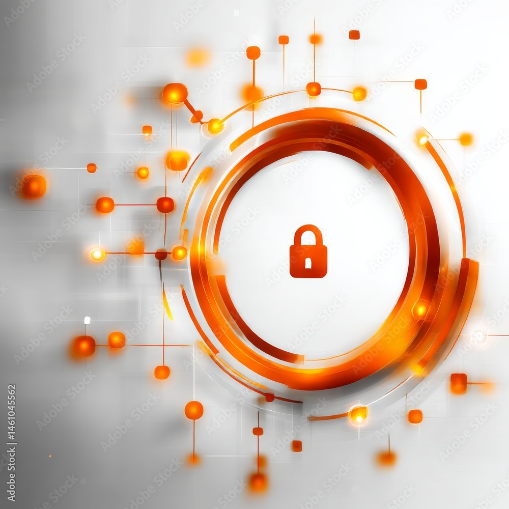 Aufkleber Cyber Security Network: Shielding Digital Assets with Advanced Technology and Secure Connections
