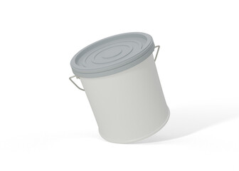 Paint Bucket Mockup for Dynamic Branding