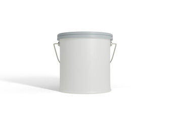 Paint Bucket Mockup with Handle